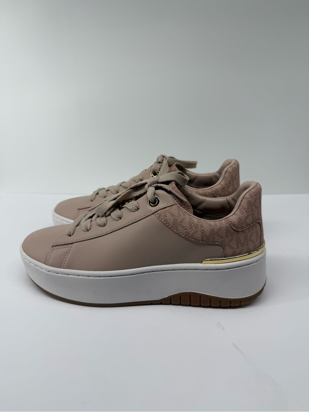 Women's Platform Fashion Sneakers - Taupe